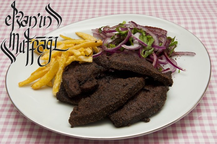 ciğer kızartması,ciğer tava